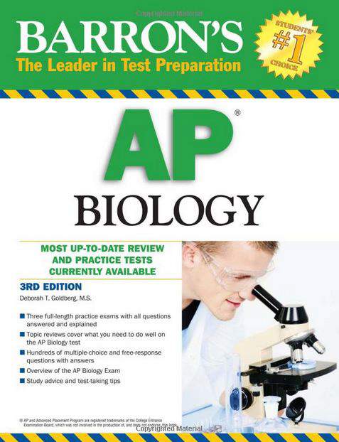 Barron's AP Biology, 3rd Edition
