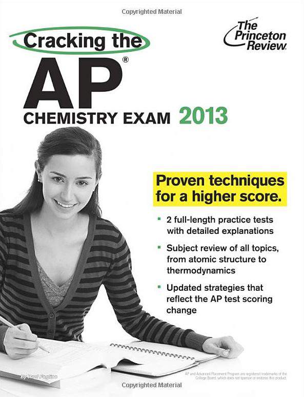 Princeton Review: AP Chemistry, 2013